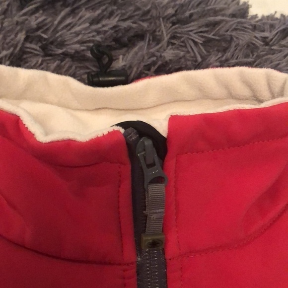 Polaris snowmobiling zip up soft shell jacket. - Picture 5 of 12